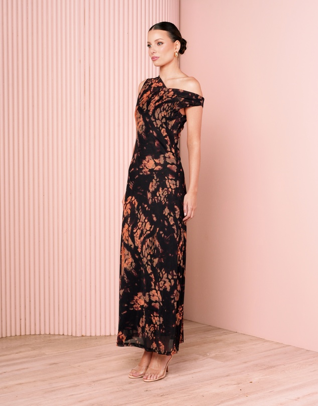 Azzurielle - Verney Off Shoulder Maxi Dress