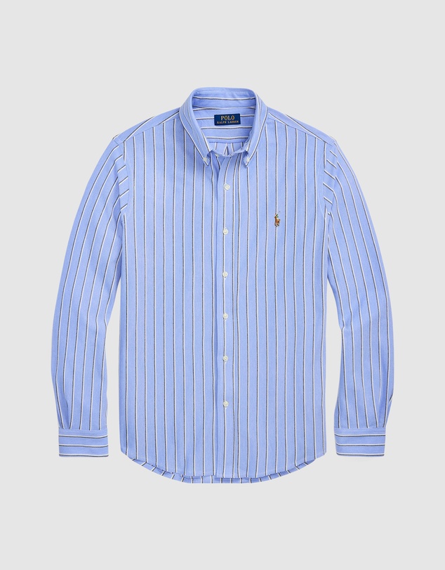 Polo Ralph Lauren - ICONIC EXCLUSIVE - Striped Knit Oxford Shirt