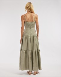 Amelius - Sorrento Linen Maxi Dress
