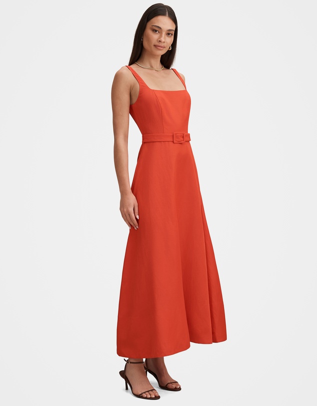 Forever New - Hayden Square Neck Midi Dress
