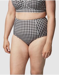 UNE PIECE - Never Say Never High-Waisted Bikini Bottom