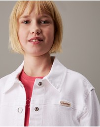 Calvin Klein Jeans - Girls Slim Denim Trucker Jacket