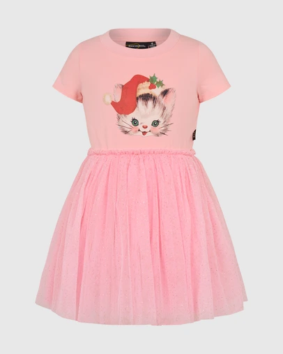 Rock Your Kid - Joy Dress in Soft Pink