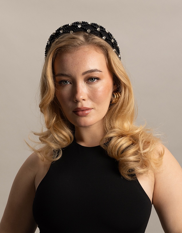 Morgan & Taylor - Clara Headband in Black