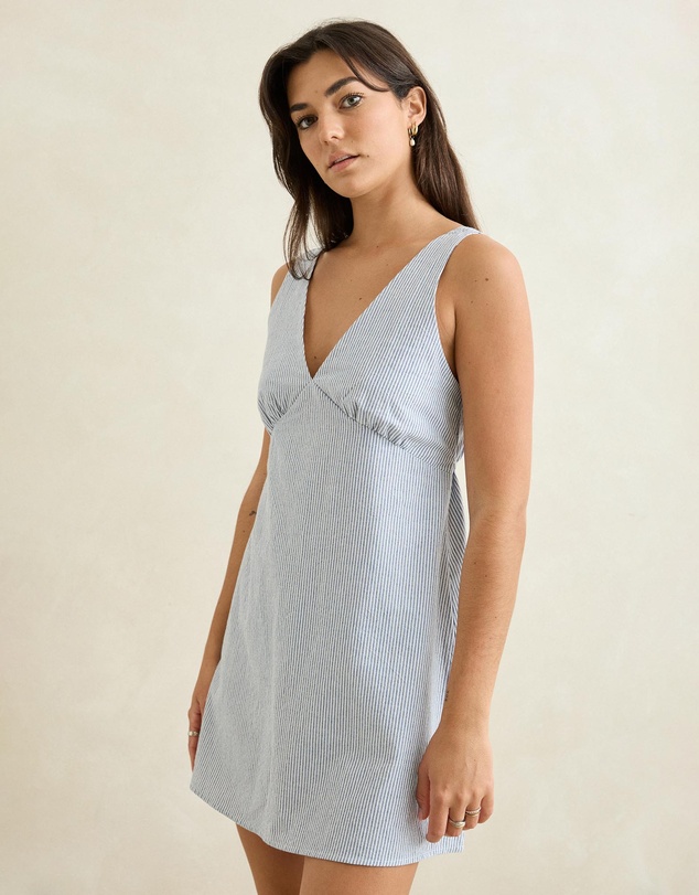Rhythm - Valley Stripe Mini Dress - ICONIC EXCLUSIVE