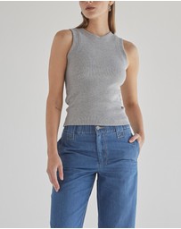 DRICOPER DENIM - Joey Melange Rib Tank