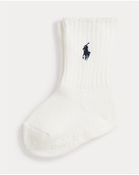Polo Ralph Lauren - Ribbed Crew Socks - Babies