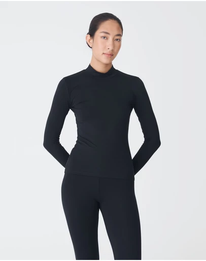 Forcast - Nina Bamboo Long Sleeve Top