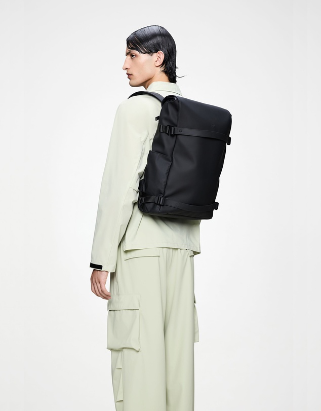 RAINS - OTG Backpack Black