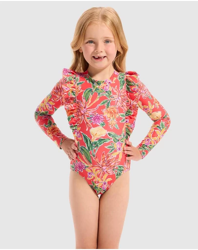 Seafolly - Hot House Melon Paddlesuit - Kids