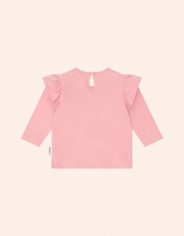 Huxbaby - Whimsical Unicorn Frill Top - Babies-Kids