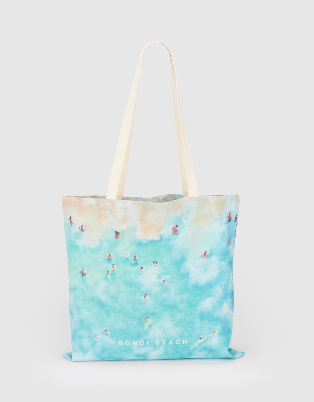 Remy Gerega - Bondi Ocean Cotton Tote Bag