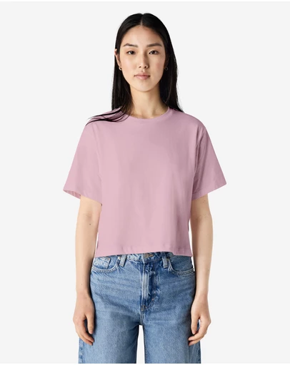 American Apparel - Women's Fine Jersey Boxy T-Shirt