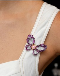 Stephanie Browne - Madame Butterfly Brooch