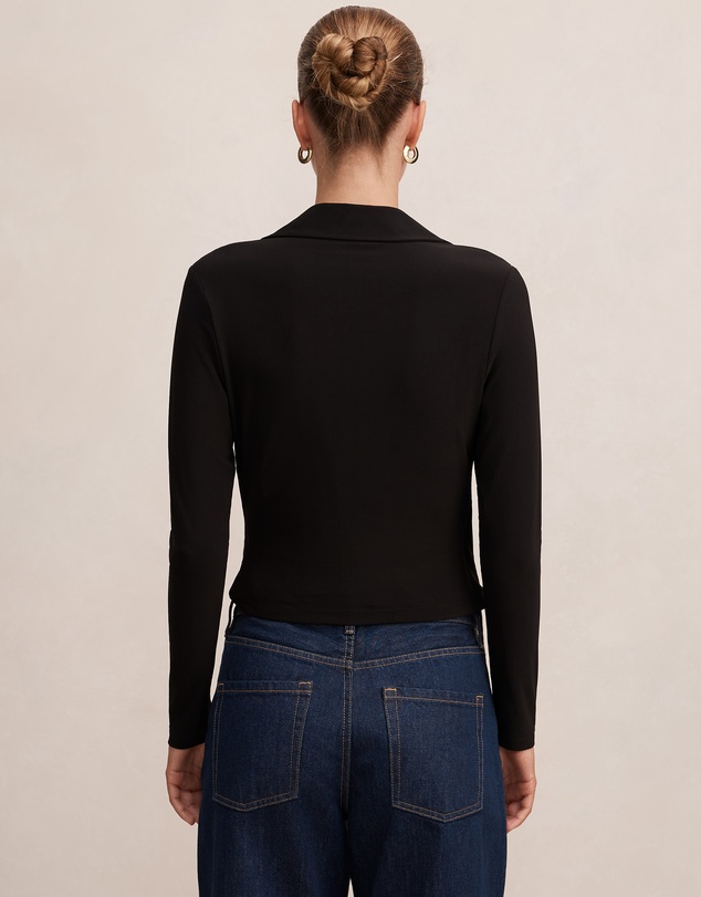 Forever New - Sabine Hardware Wrap Top