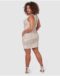 Pink Dusk by Curve Project - Its My Birthday Dress