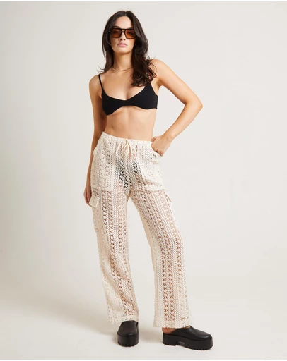 Subtitled - Zulu Crochet Cargo Pants