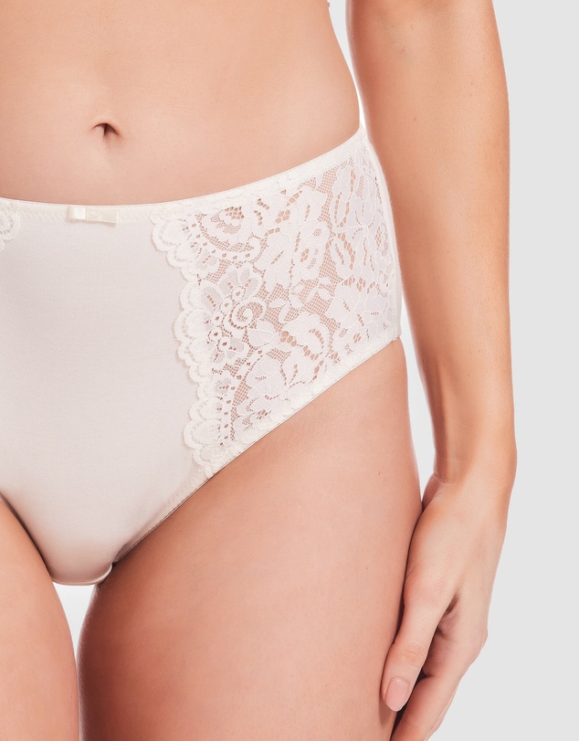 Kayser - 2 Pack Daily Essentials Stretch Lace & Cotton Full Brief (219)