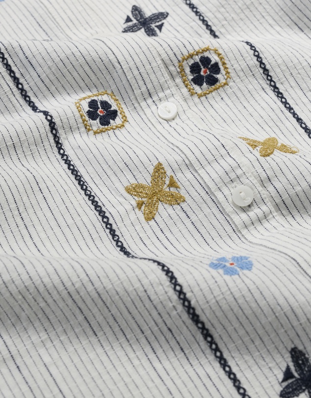 Seasalt - Hope Cottage Embroidered Blouse