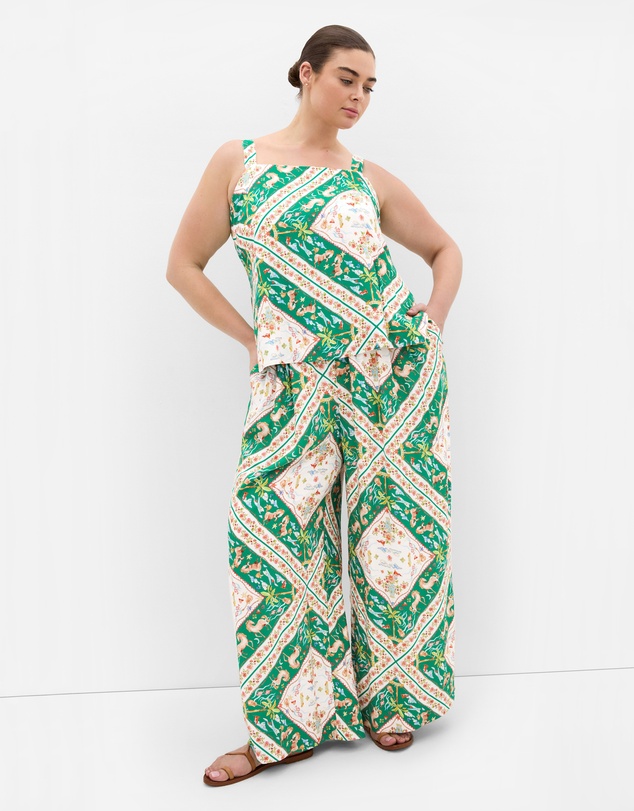 City Chic - Jayla Prairie Print Top