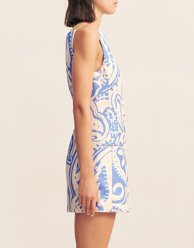 Shona Joy - Francis Square Neck Mini Dress