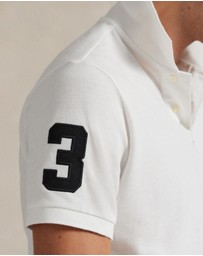 Polo Ralph Lauren - Custom Slim Fit Big Pony Mesh Polo Shirt