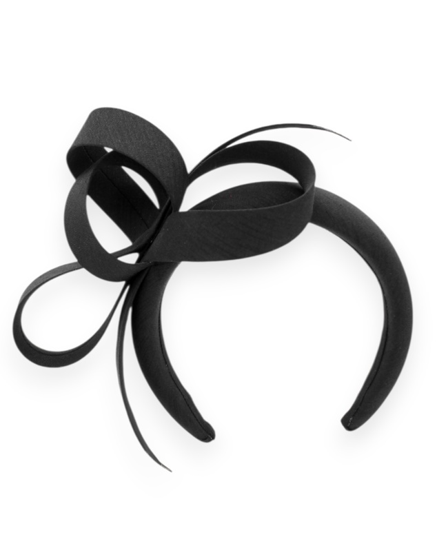 Morgan & Taylor - Mel Fascinator in Black