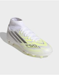 adidas Performance - F50 SPARKFUSION CLUB Mid Cut Firm Ground / Artificial Ground Foot Football Ball Boots Womens Womens