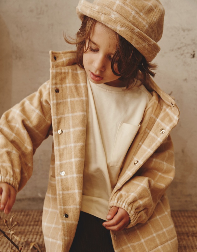 Alfred - Joan Check Jacket I Beige
