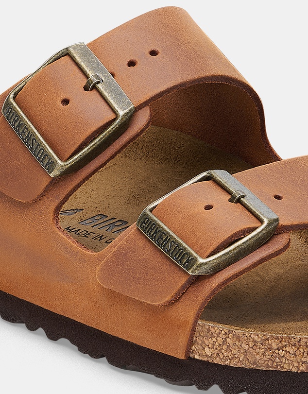 Birkenstock - Arizona Oiled Leather Narrow - Unisex
