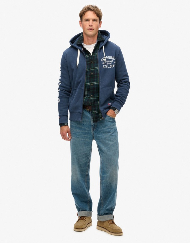 Superdry - Track & Field Graphic Ziphood