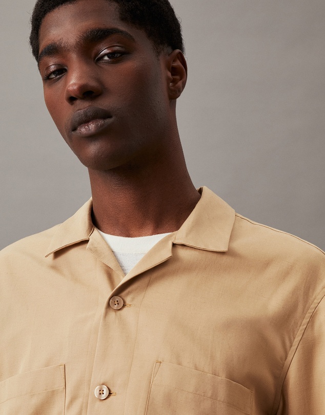 Calvin Klein - Boxy Button-Down Shirt