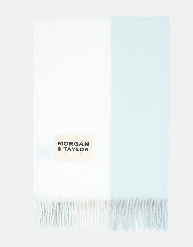 Morgan & Taylor - August Throw Blanket in Blue