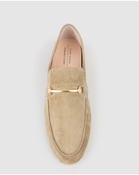 Edward Meller - GARNET Moccasin with Bar Trim