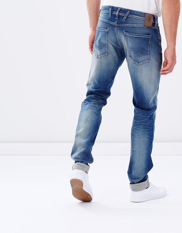 Replay - Hyperflex Anbass Slim-Fit Jeans