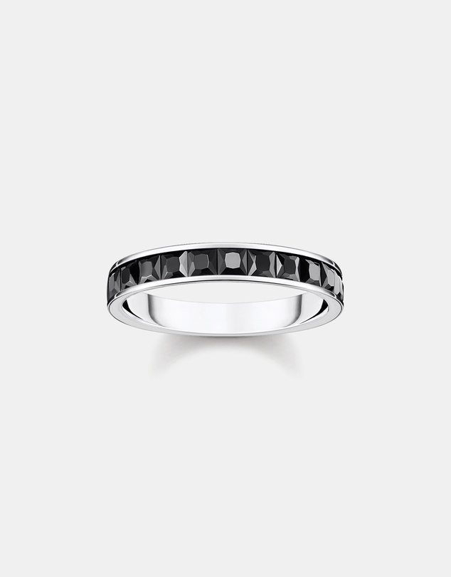 THOMAS SABO - Heritage Black Stones Band Ring