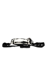 Pre-Loved by Azura Reborn - Pre-Loved Zebra Print Nylon Logo Cannon Belt Bag