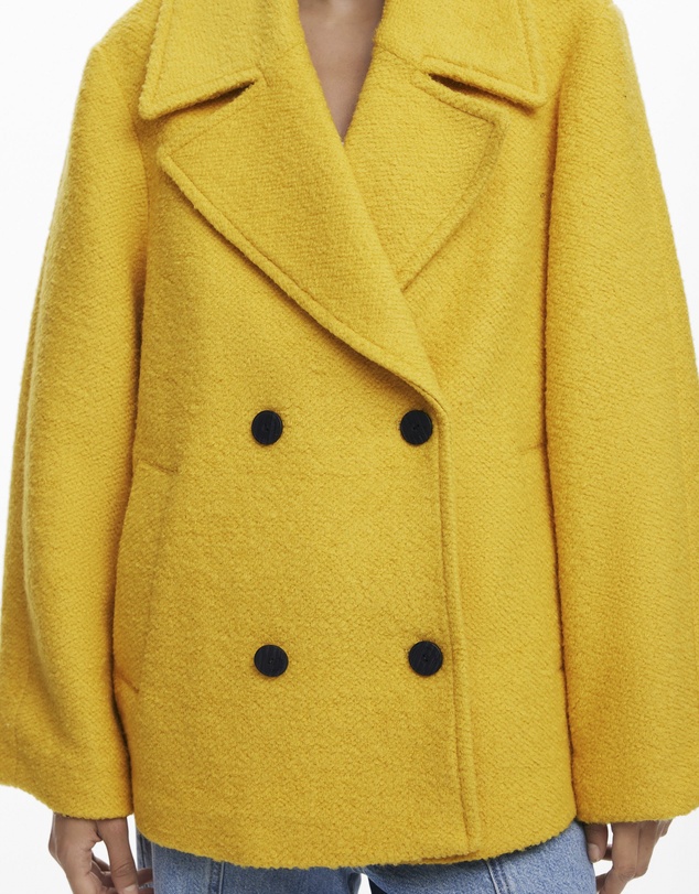 Desigual - Short fleece coat