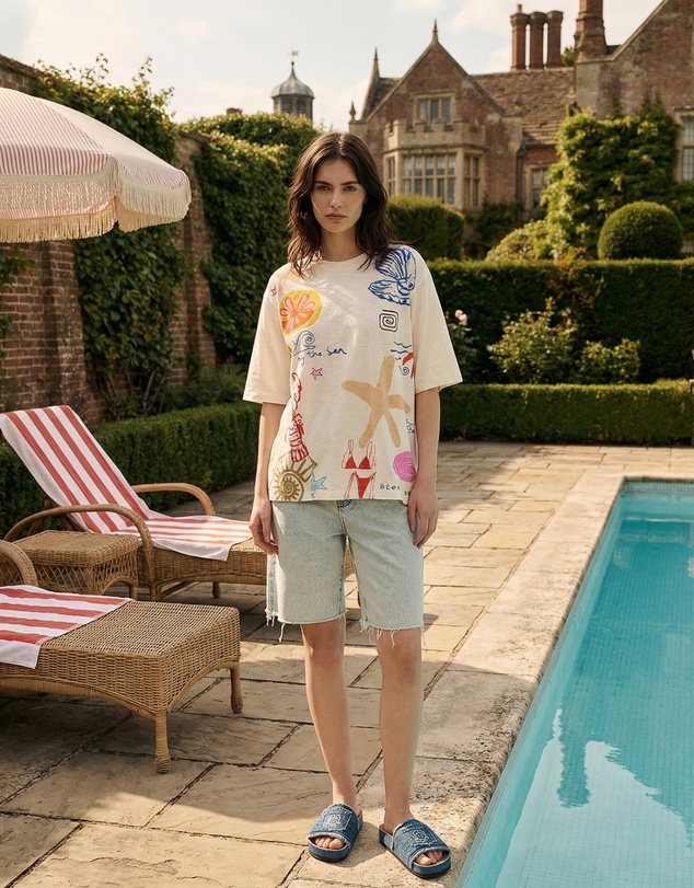 THE TALES - My Illustrated Seaside Tee