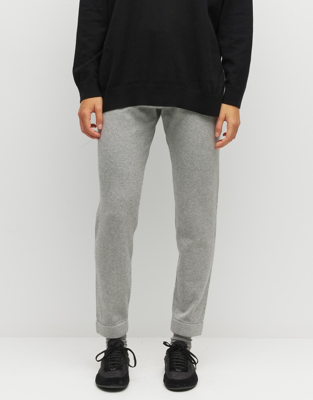JH Lounge - JHL Slim Trackpant (Cotton Cashmere) Grey Marle