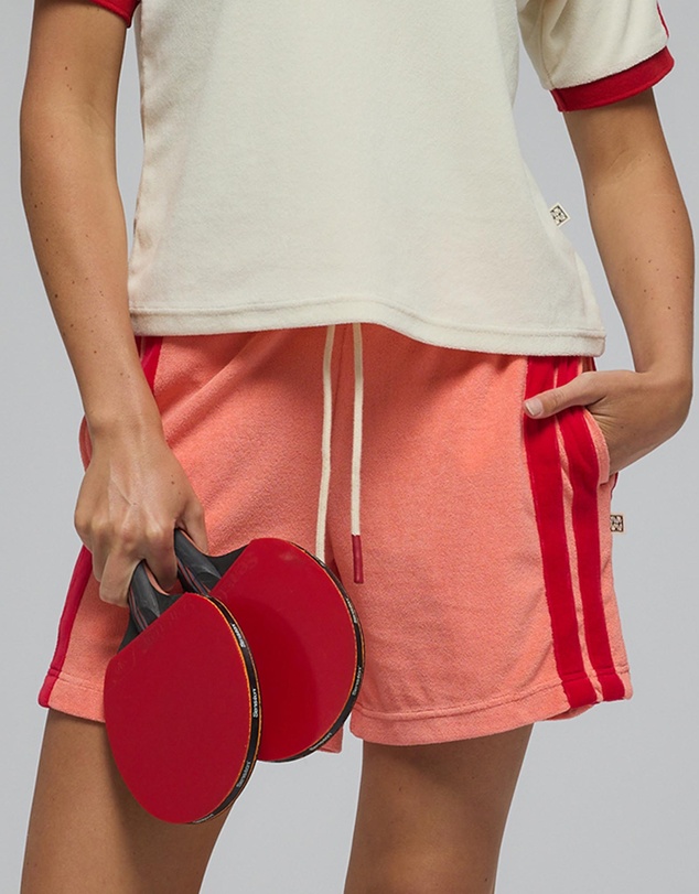 Araminta James - Corfu Terry Shorts