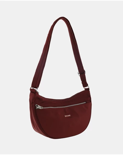 Pierre Cardin - Pierre Cardin Nylon Anti-Theft Crossbody Bag