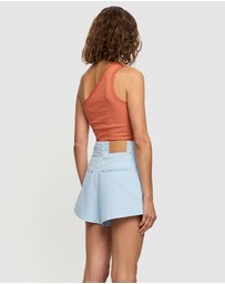 KIVARI - Tallulah One Shoulder Tank