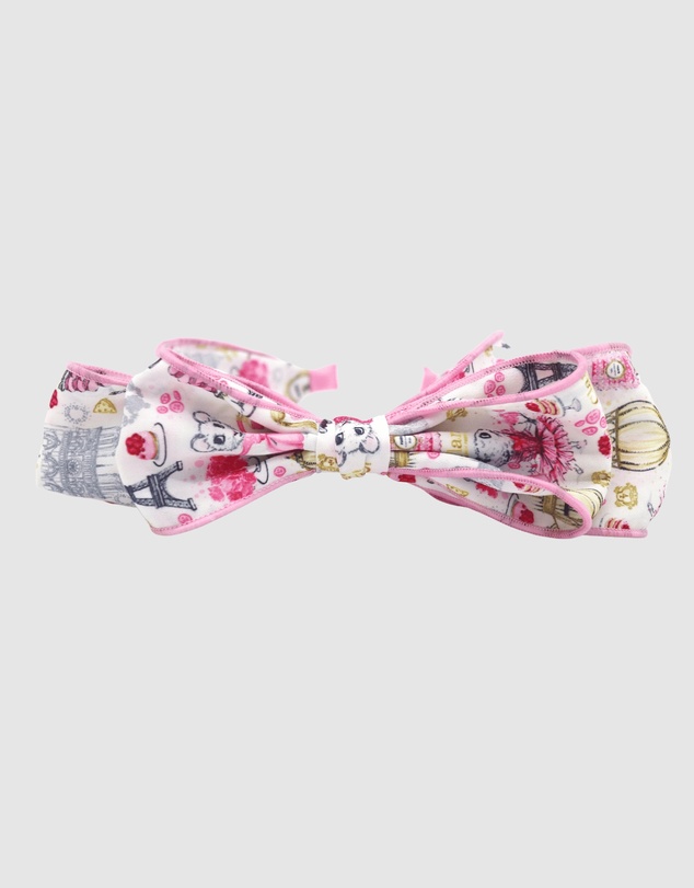 Claris The Chicest Mouse In Paris By Pink Poppy - Claris Fashion Print Headband with Bow