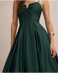 Forever New - Arlow Strappy Corset Gown