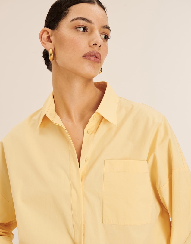 AERE - Organic Cotton Oversized Shirt