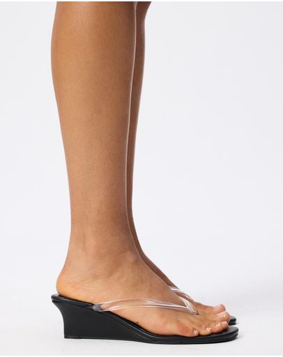 Clear & Black