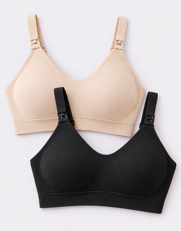 Ripe Maternity - Essence Nursing Bra - 2 Pack
