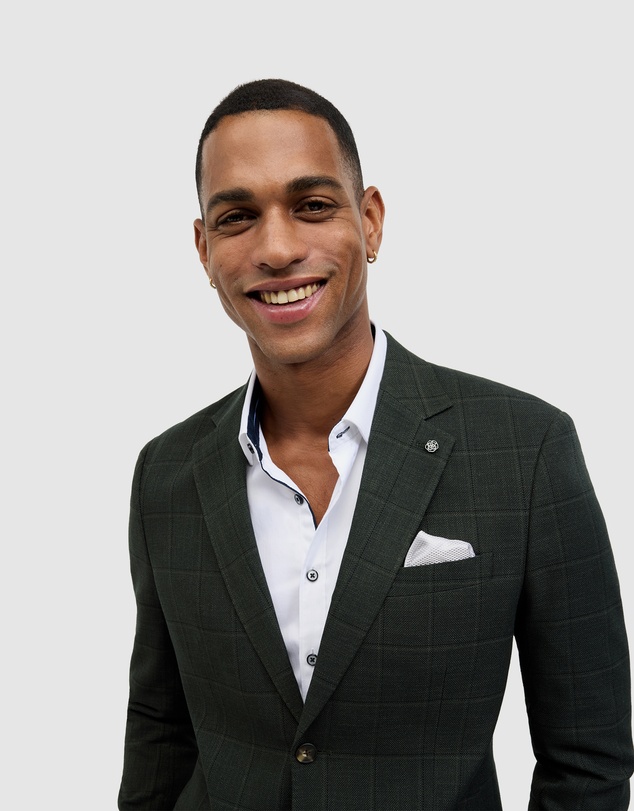 Politix - Windowpane Check Blazer