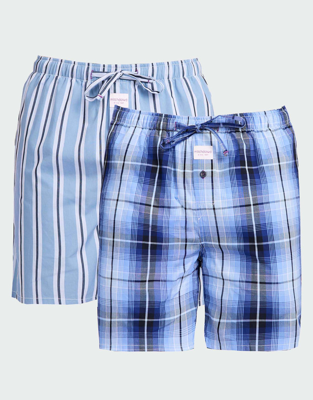 Mitch Dowd - Mitchdowd West Coast Cotton Sleep Shorts 2 Pack